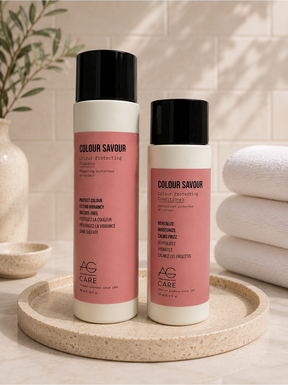 AG Care Colour Savour Shampoo & Conditioner Duo for Color-Treated Hair